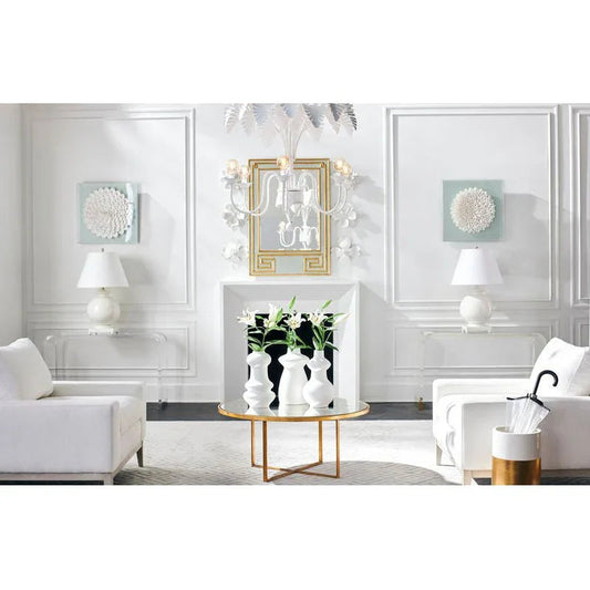 Greek Hall Wood Framed Wall Mirror - Green - LOOMLAN - Chelsea House - Wall Mirrors