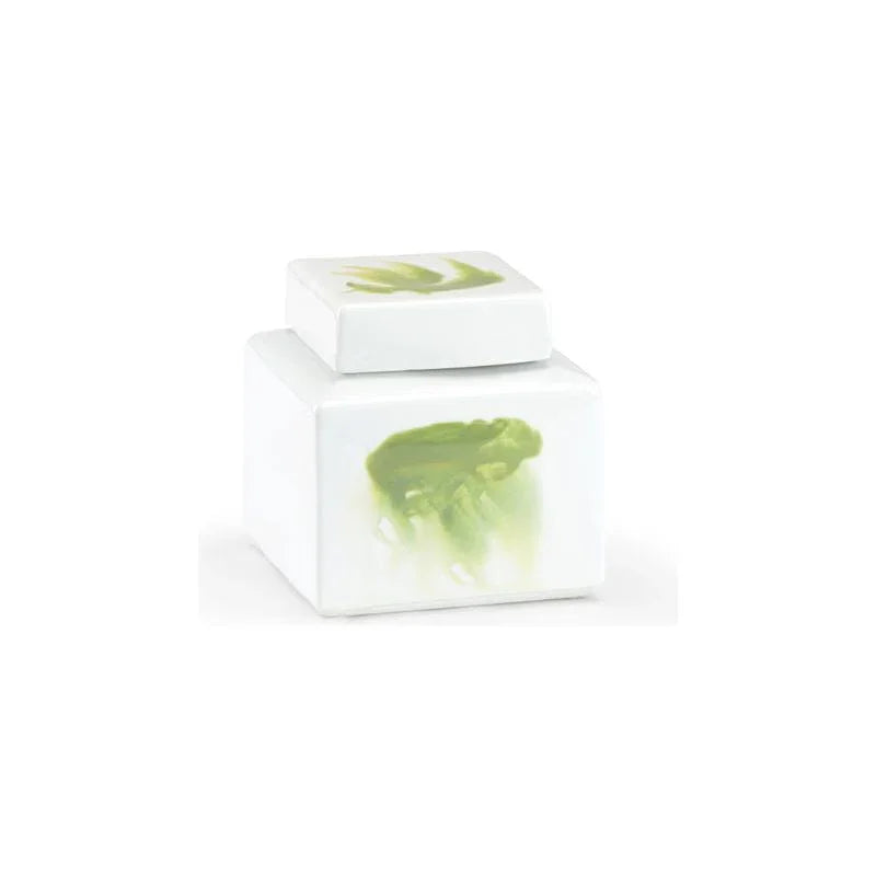 Green Jizhou Glazed Porcelain Vase - LOOMLAN - Chelsea House - Vases & Jars