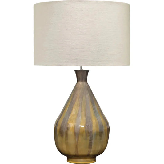 Grey Iron Daybreak Table Lamp - LOOMLAN - Jamie Young - Table Lamps