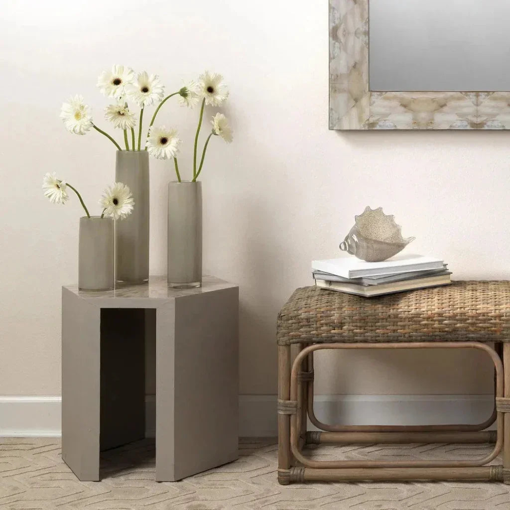 Gwendolyn Hand Blown Glass Cylinder Vases 3PC - LOOMLAN - Jamie Young - Vases & Jars