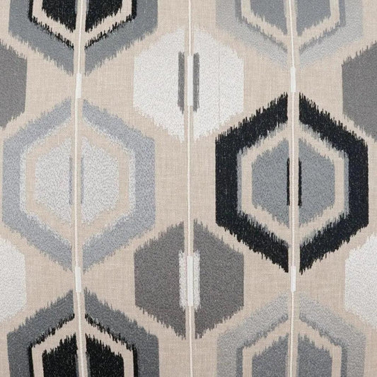 Hamish Western Chic Grey Tan Large Throw Pillow Insert - LOOMLAN - D.V. Kap - Throw Pillows