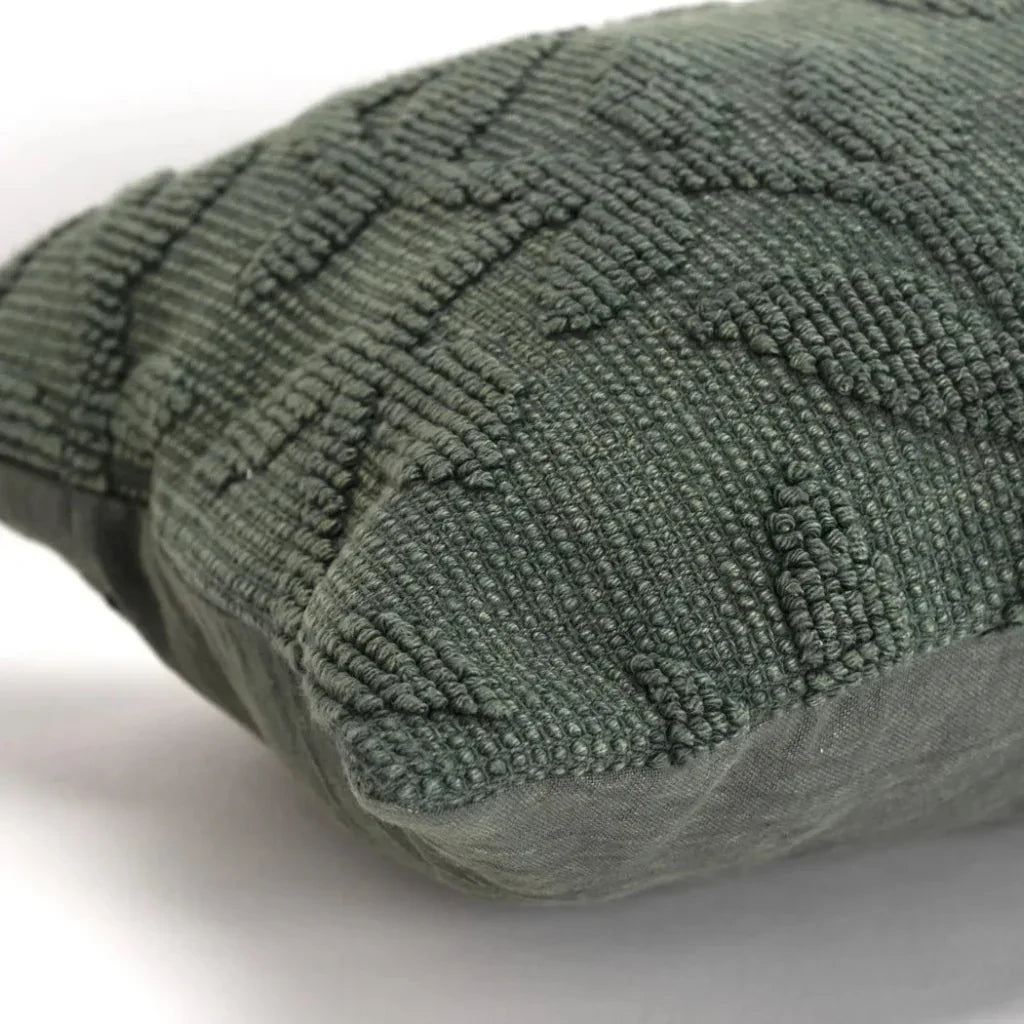Hena Textured Decorative Lumbar Pillow For Couch - LOOMLAN - LOOMLAN - Throw Pillows