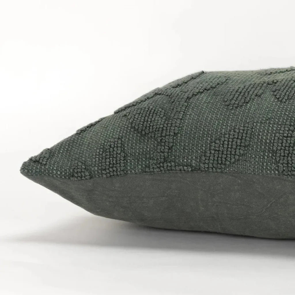 Hena Textured Decorative Lumbar Pillow For Couch - LOOMLAN - LOOMLAN - Throw Pillows