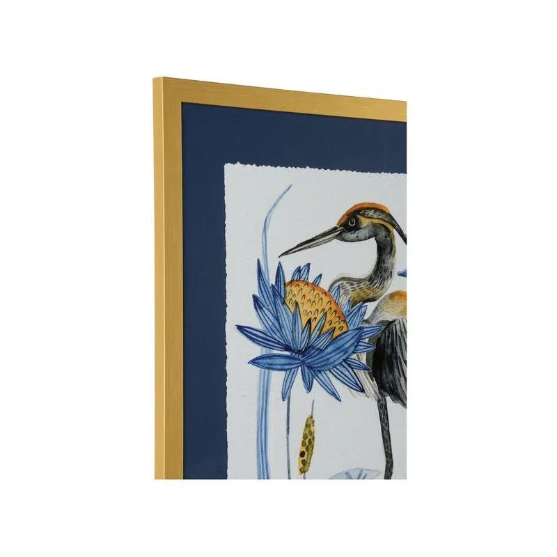 Heron Pond Giclee Printed Artwork-Framed Wall Art-Chelsea House-LOOMLAN