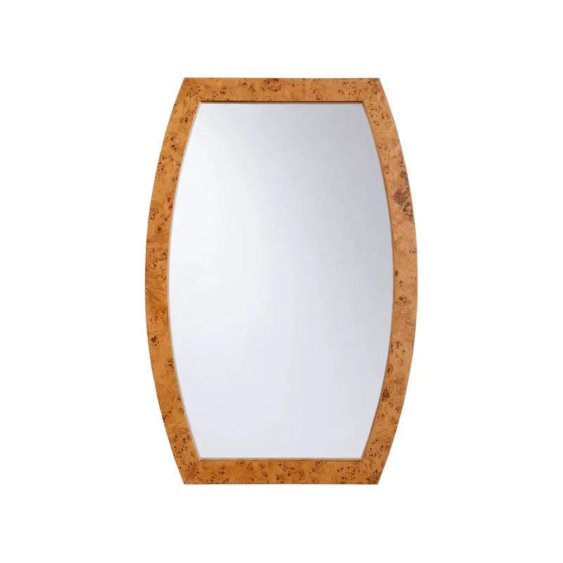 Hewett Wood Framed Wall Mirror - LOOMLAN - Chelsea House - Wall Mirrors