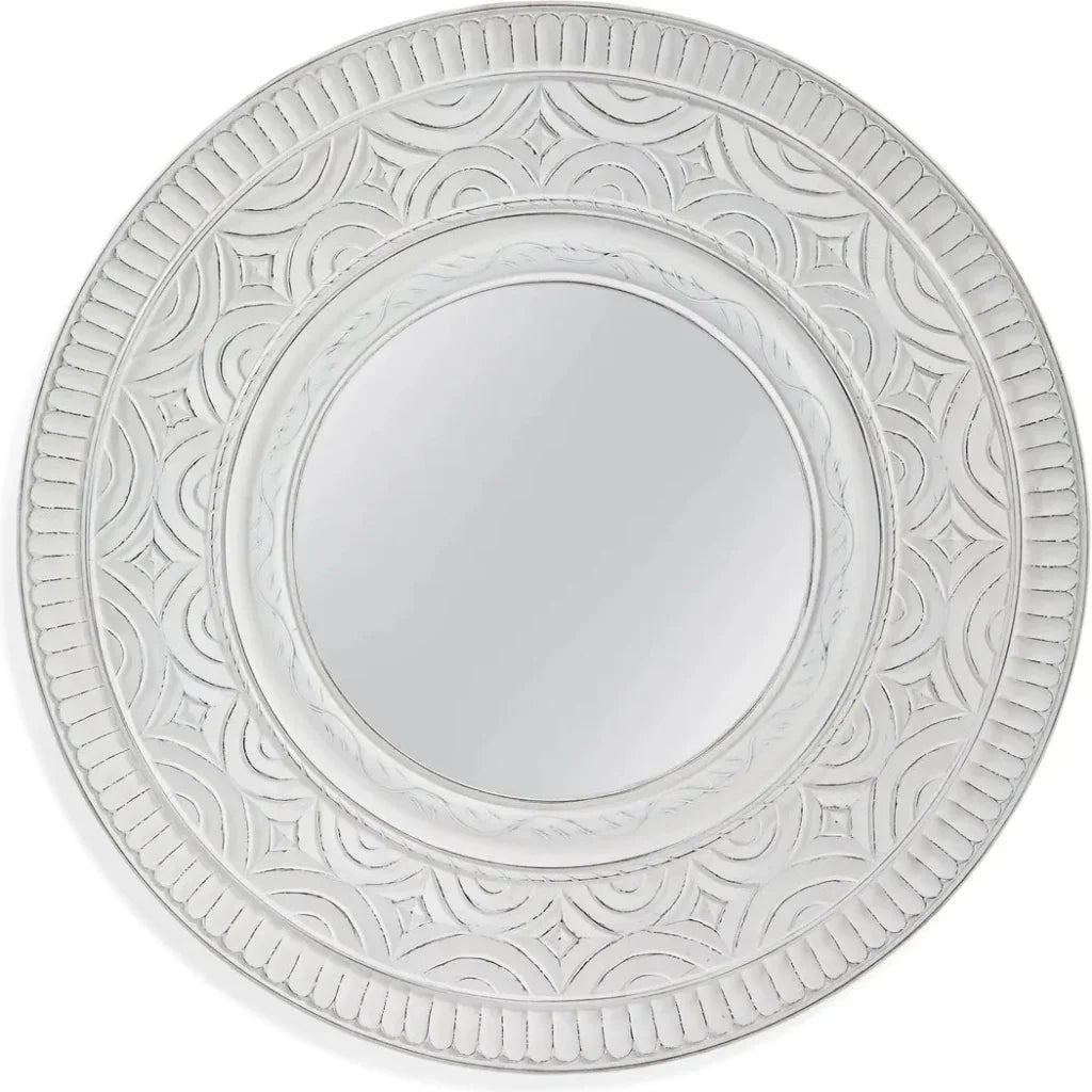 Holland MDF White Wall Mirror