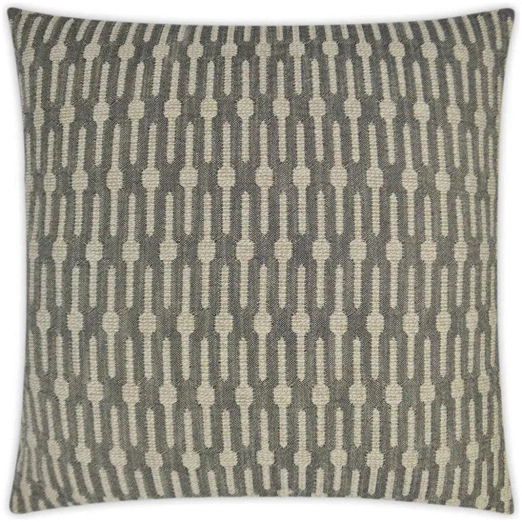 Hoonah Obsidian Grey Throw Pillow Insert - LOOMLAN - D.V. Kap - Throw Pillows