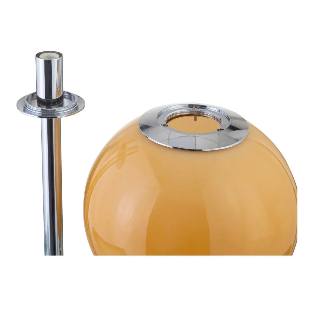 Ida Silver Metal Base Table Lamp - LOOMLAN - Moe's Home - Table Lamps