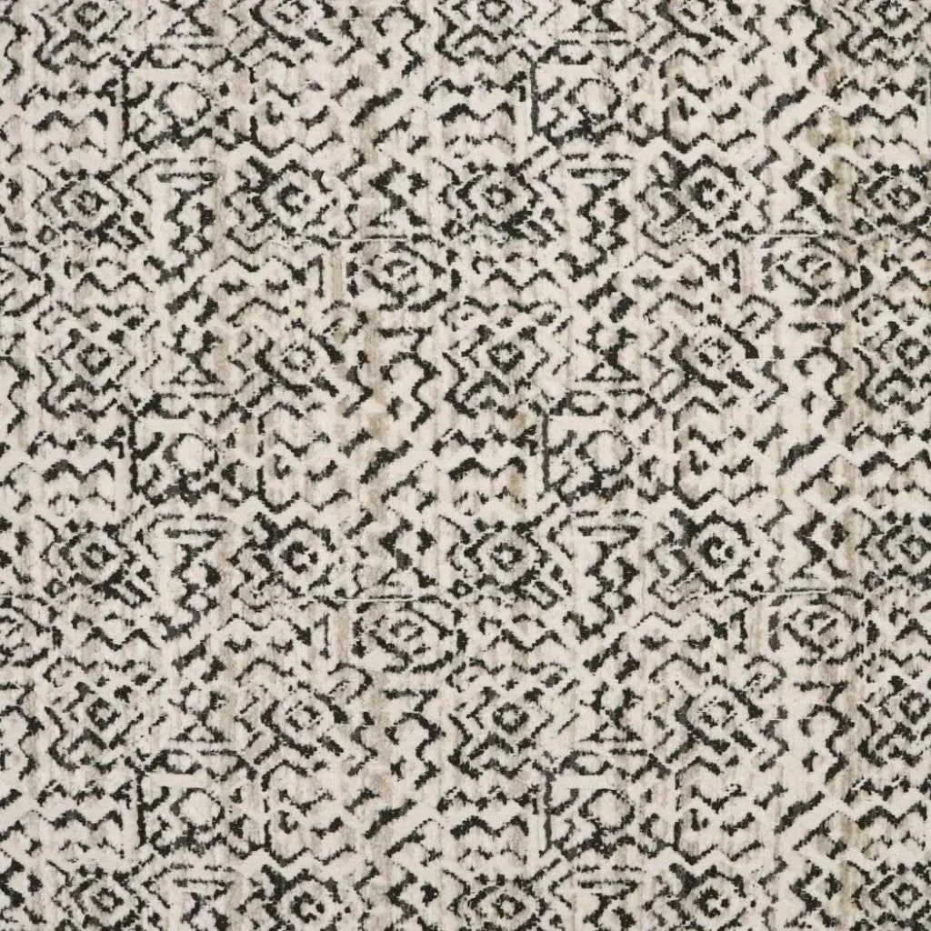 Inca Pebble Black Tan Taupe Large Throw Pillow Insert - LOOMLAN - D.V. Kap - Throw Pillows