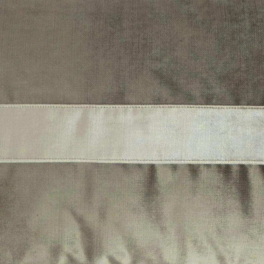 D.V. Kap Iridescence Band Lumbar Latte Grey Throw Pillow Insert