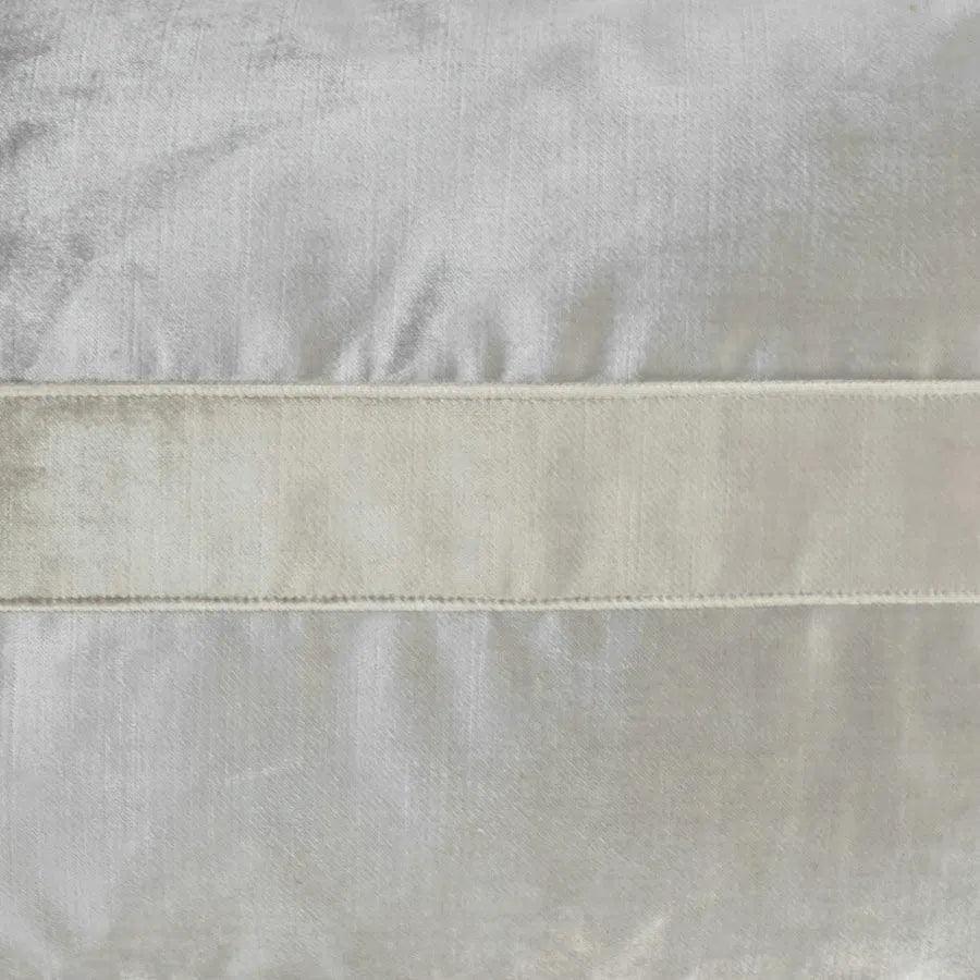 D.V. Kap Iridescence Band Lumbar Silver Throw Pillow Insert