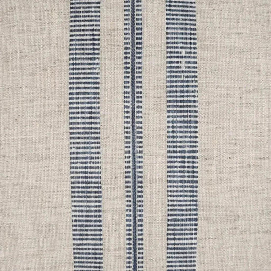 Issue Indigo Stripes Blue Large Throw Pillow Insert - LOOMLAN - D.V. Kap - Throw Pillows