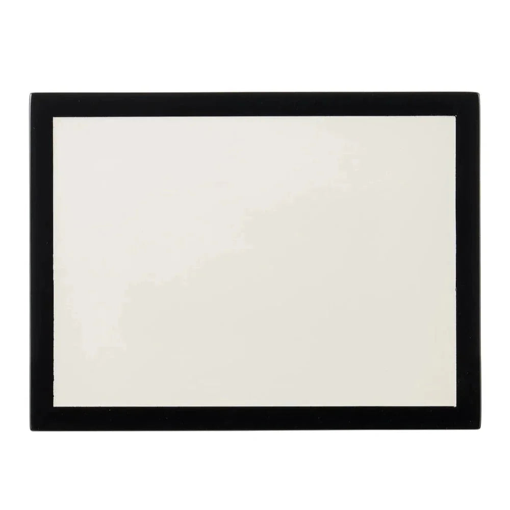 Ivory Lacquer Modern Gloss Finish Box (2PC ) - LOOMLAN - Currey & Co - Boxes & Bowls