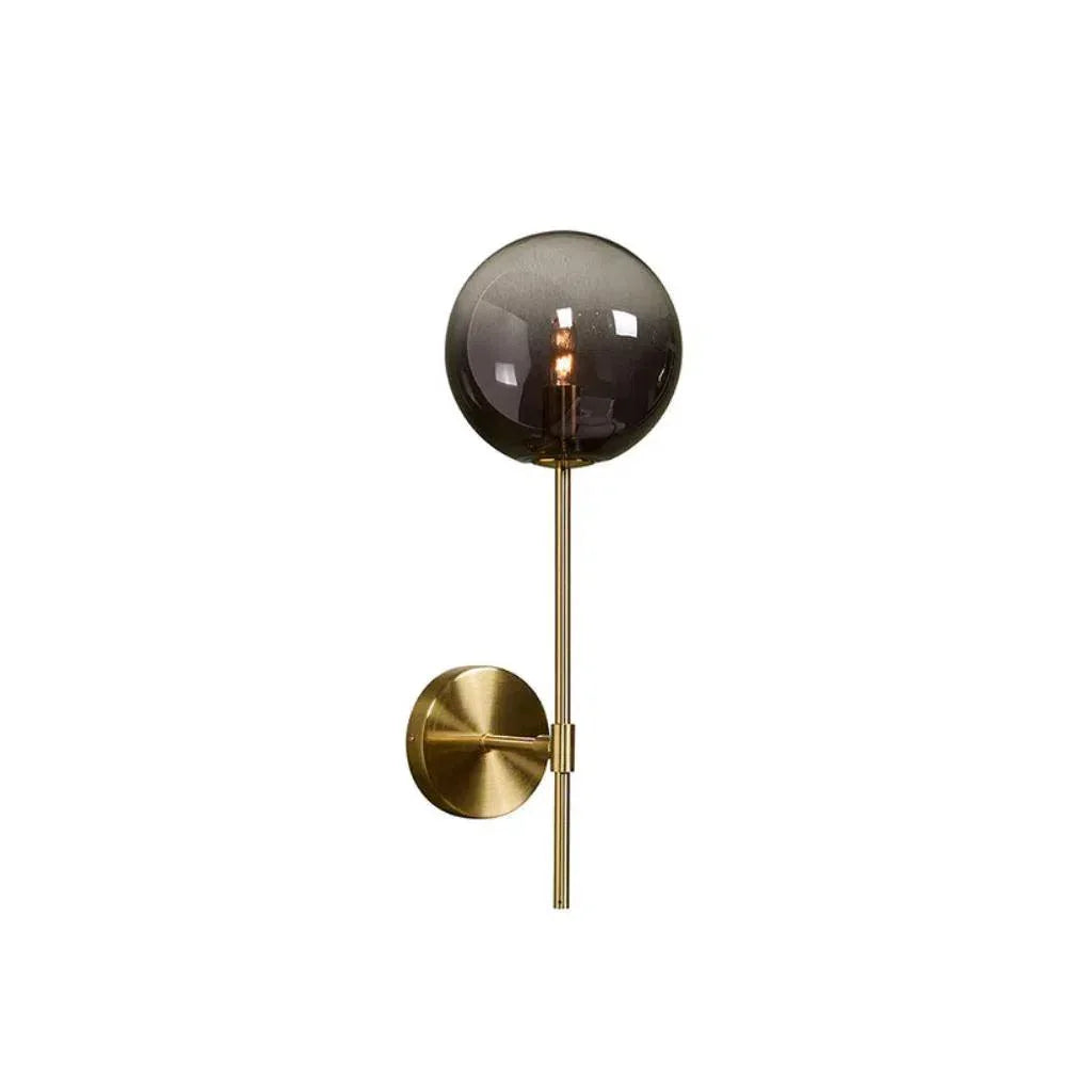 Izora Iron Framed Glass Sconce - LOOMLAN - SUNPAN - Wall Sconces