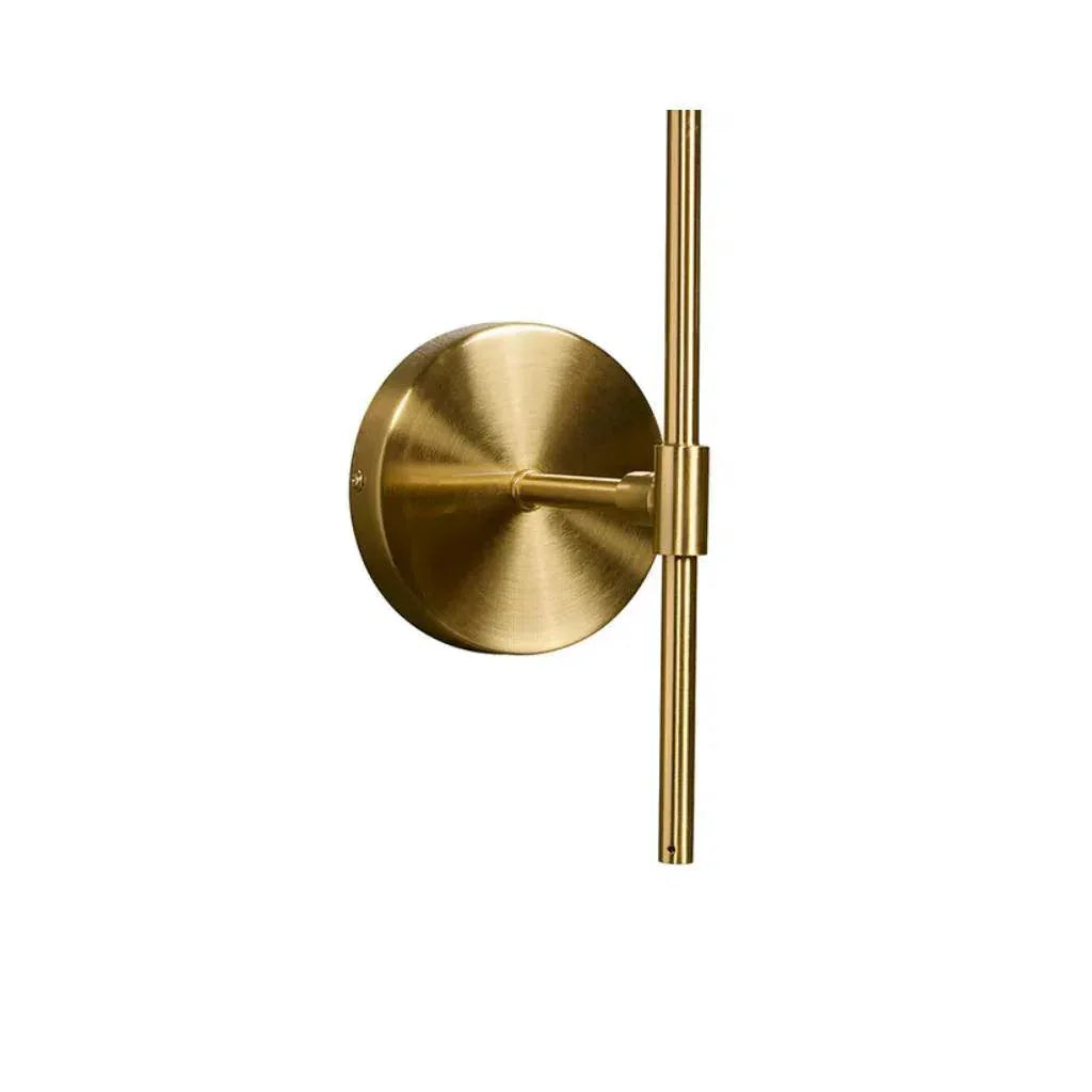 Izora Iron Framed Glass Sconce - LOOMLAN - SUNPAN - Wall Sconces