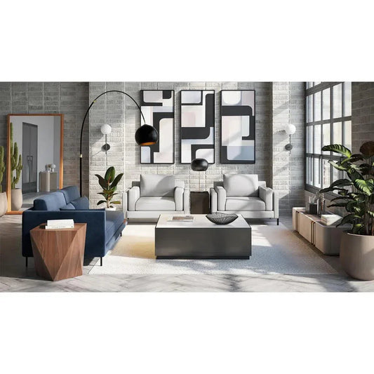 Izora Iron Framed Glass Sconce - LOOMLAN - SUNPAN - Wall Sconces