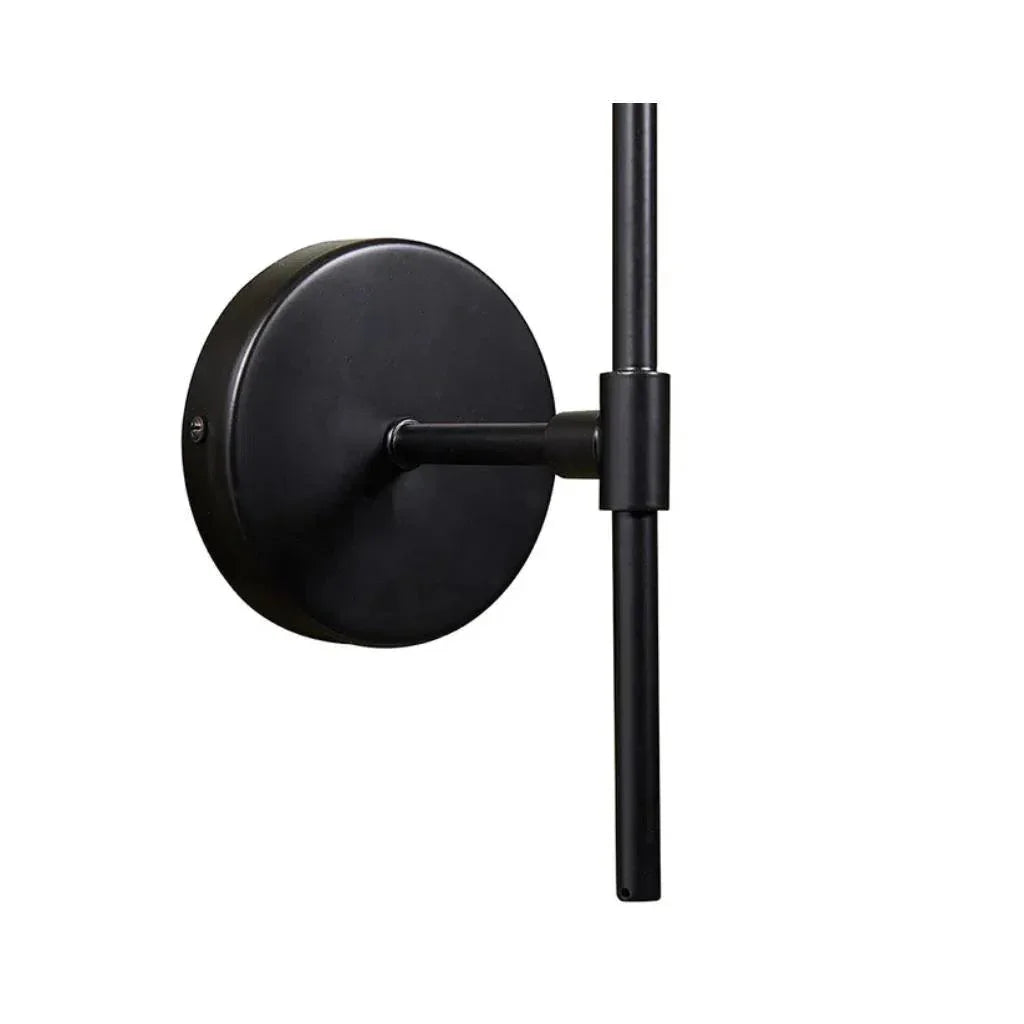 Izora Iron Framed Glass Sconce - LOOMLAN - SUNPAN - Wall Sconces