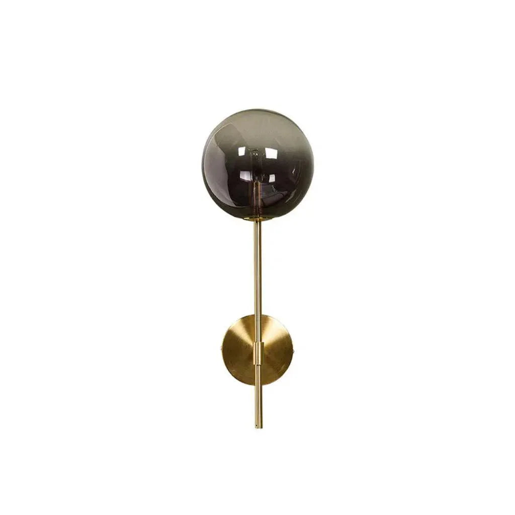 Izora Iron Framed Glass Sconce - LOOMLAN - SUNPAN - Wall Sconces