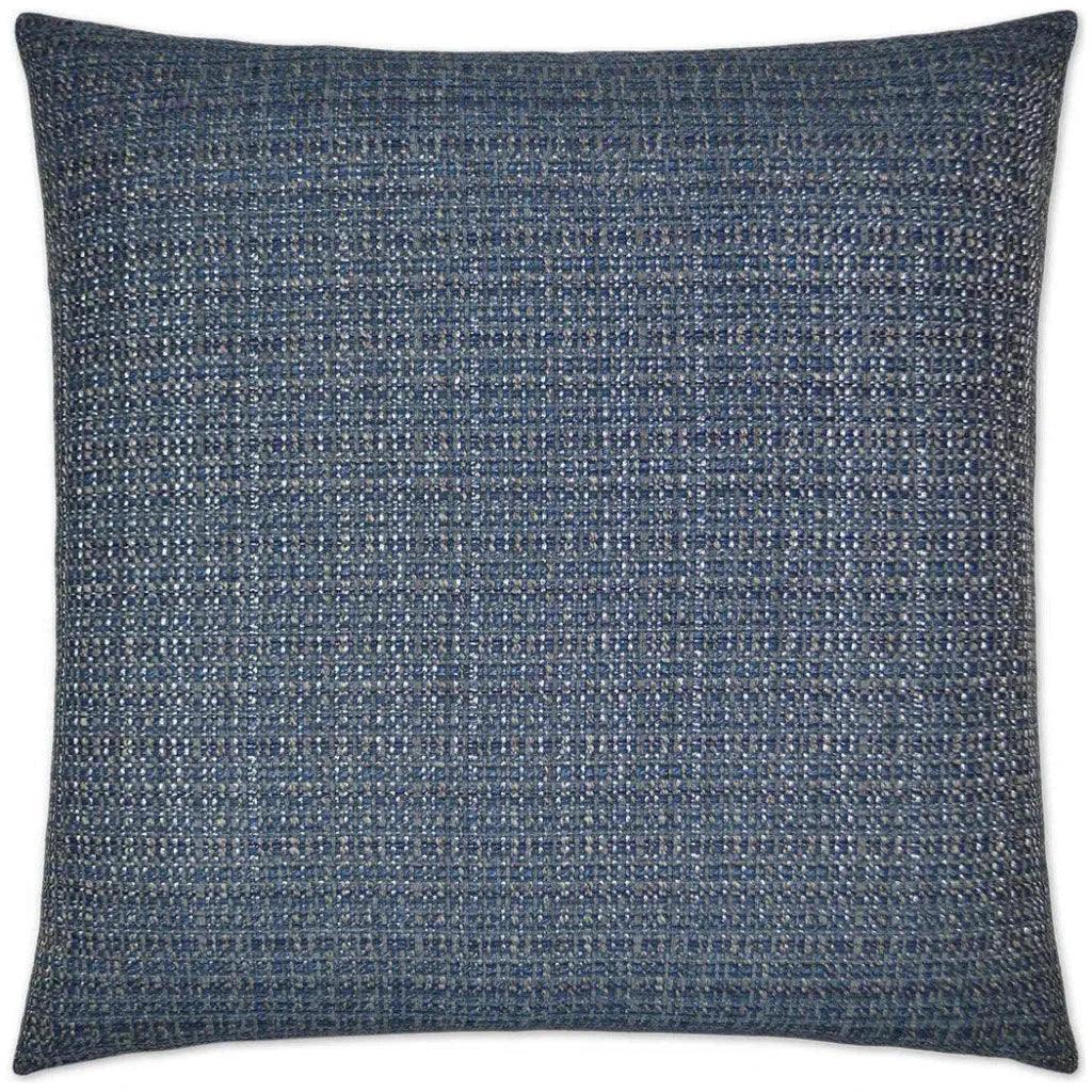 Jackie O Denim Blue Throw Pillow With Insert - LOOMLAN - D.V. Kap - Throw Pillows