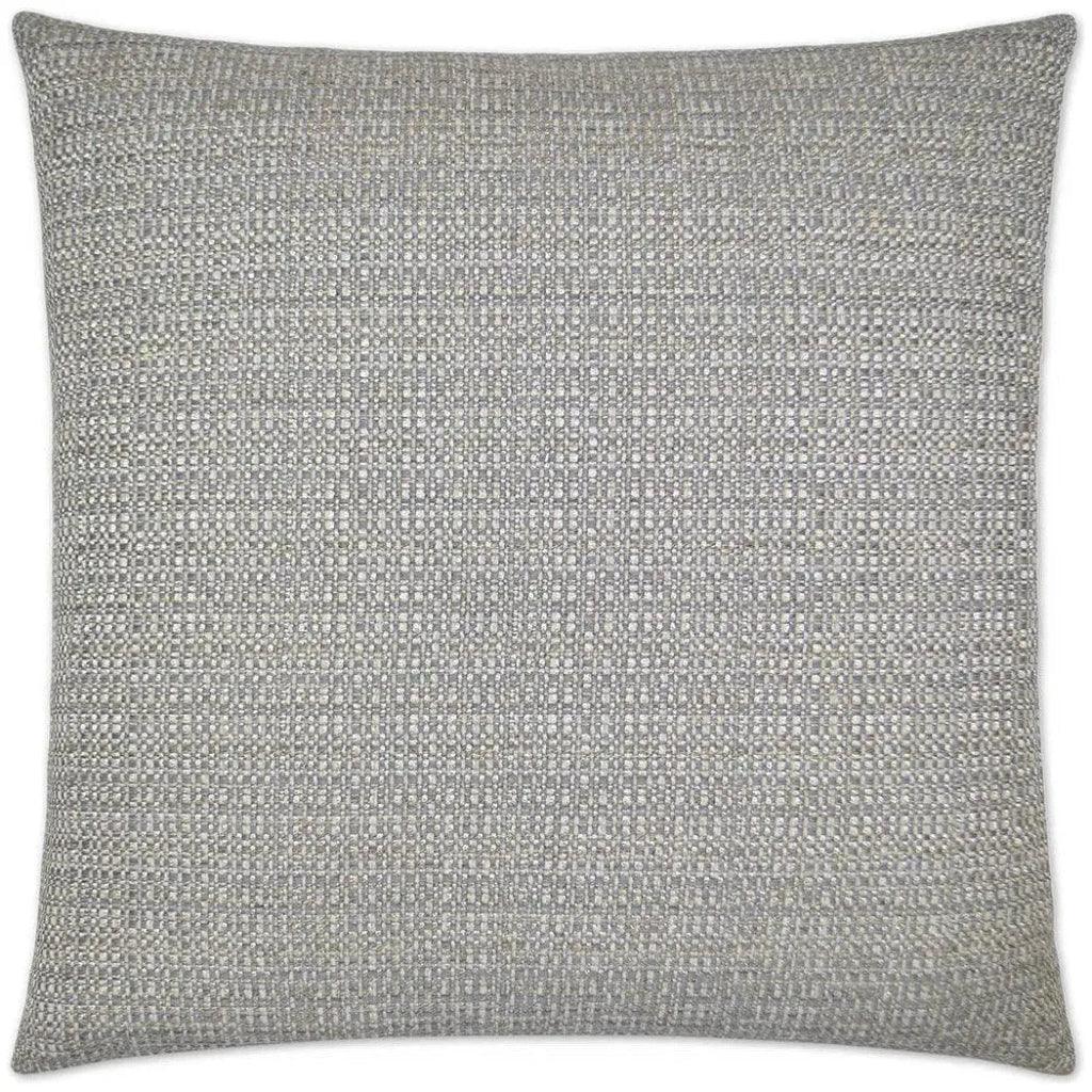 Jackie O Gunmetal Grey Throw Pillow Insert - LOOMLAN - D.V. Kap - Throw Pillows