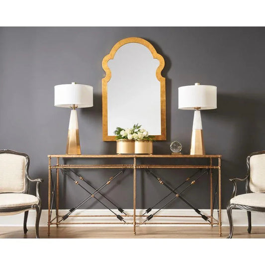 Jagger Metal Framed Wall Mirror -- view 2