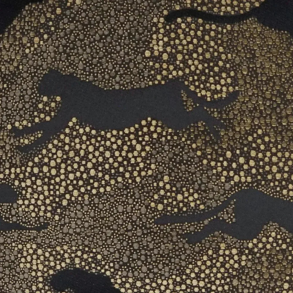 Jaglion Ebony Glam Black Tan Large Throw Pillow Insert - LOOMLAN - D.V. Kap - Throw Pillows