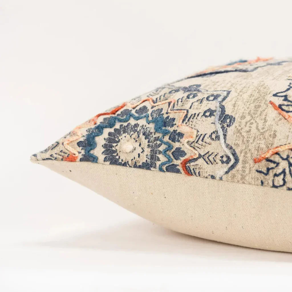 LOOMLAN Jam Boho Throw Pillow Cover With Insert