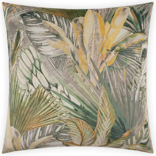 Jandula Green Throw Pillow With Insert - LOOMLAN - D.V. Kap - Throw Pillows
