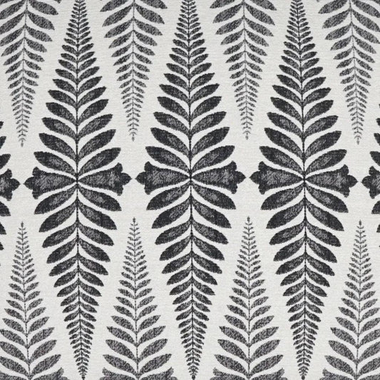 Jantar Charcoal Floral Black Large Throw Pillow Insert - LOOMLAN - D.V. Kap - Throw Pillows