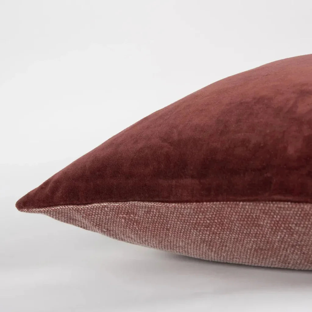 Jasmine Velvet Throw Pillow For Couch Down Insert - LOOMLAN - LOOMLAN - Throw Pillows