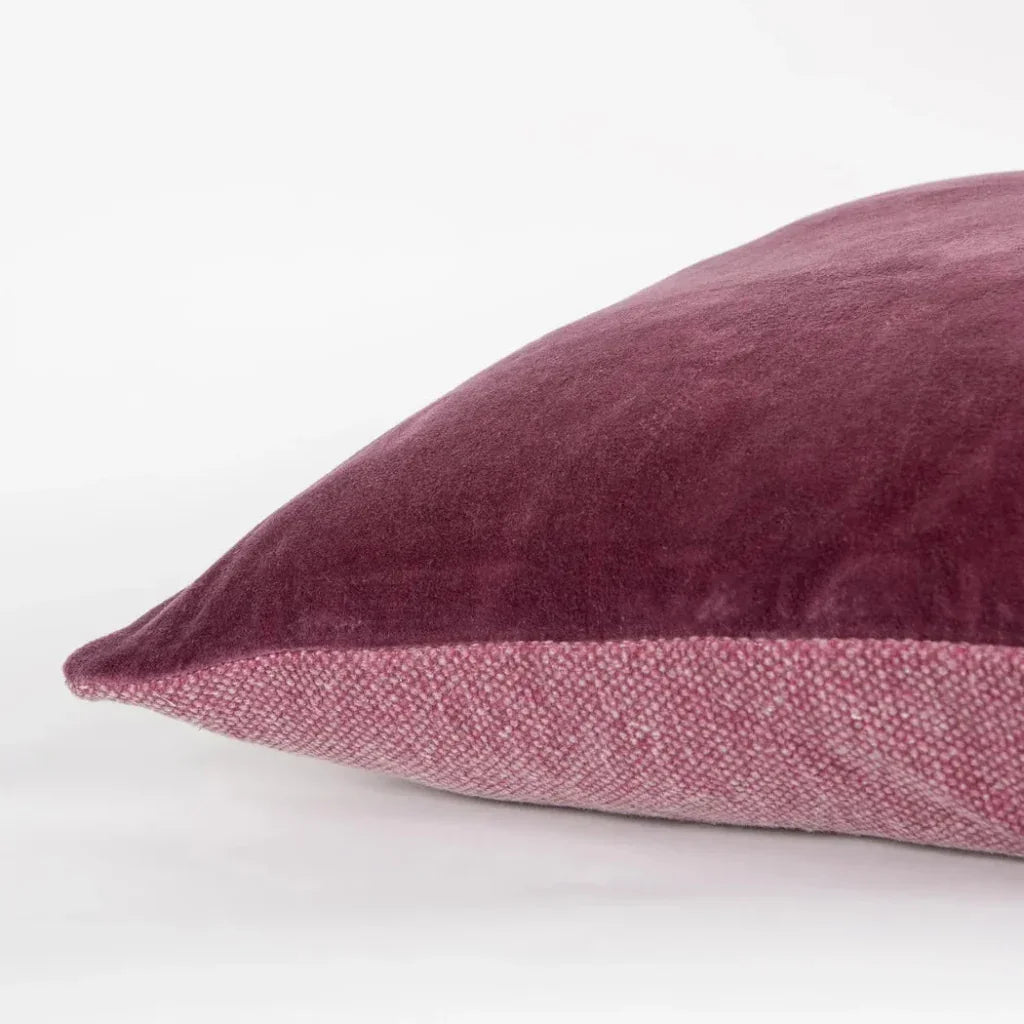 Jasmine Velvet Throw Pillow For Couch Down Insert - LOOMLAN - LOOMLAN - Throw Pillows