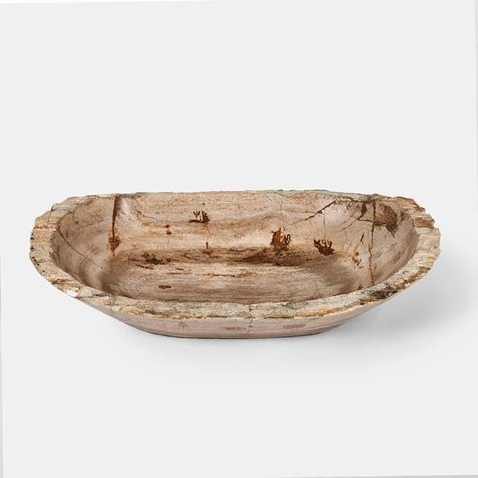 Luho Design House Jasper Petrified Wood Bowl