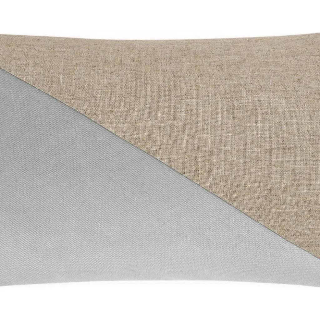 Jefferson Lumbar Glacier Silver Throw Pillow Insert - LOOMLAN - D.V. Kap - Throw Pillows