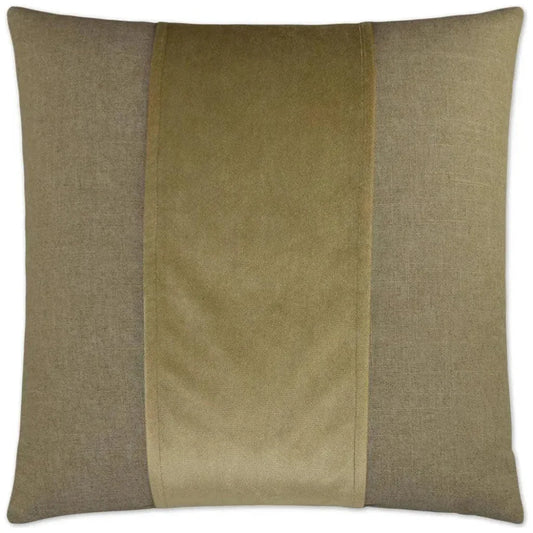 Jefferson Tiger's Eye Band Tan Large Throw Pillow - LOOMLAN - D.V. Kap - Throw Pillows