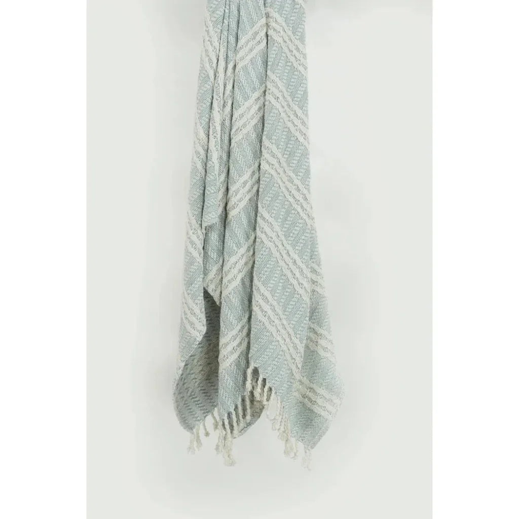 Jenny Handloomed Soft Cotton Throw Blanket - LOOMLAN - LOOMLAN - Throw Blankets