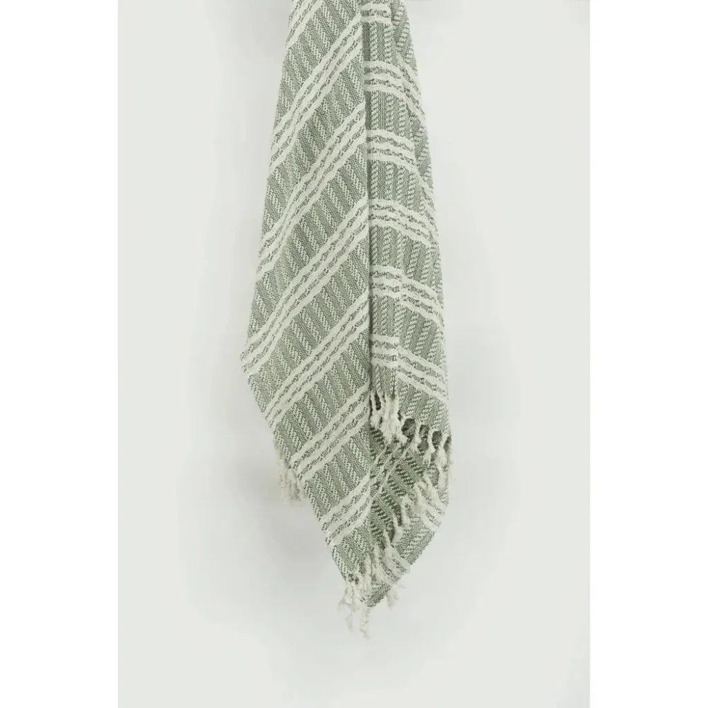 Jenny Handloomed Soft Cotton Throw Blanket - LOOMLAN - LOOMLAN - Throw Blankets