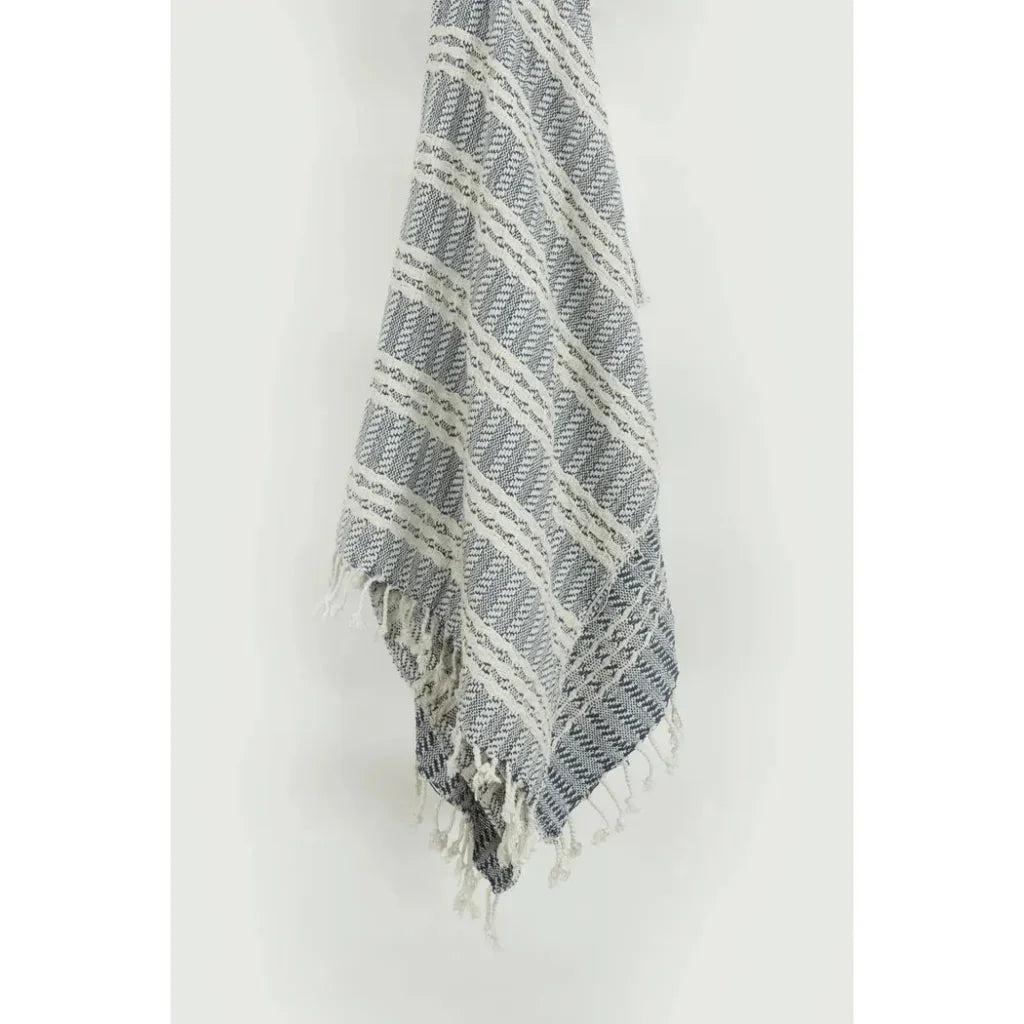 Jenny Handloomed Soft Cotton Throw Blanket - LOOMLAN - LOOMLAN - Throw Blankets