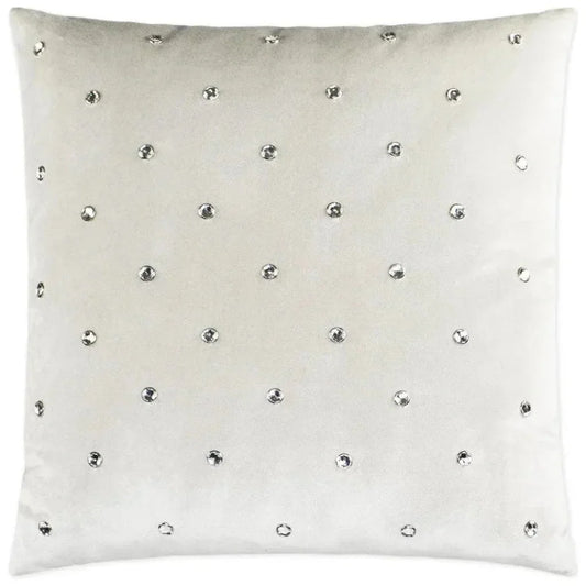 Jewels Marshmallow White Throw Pillow Insert - LOOMLAN - D.V. Kap - Throw Pillows