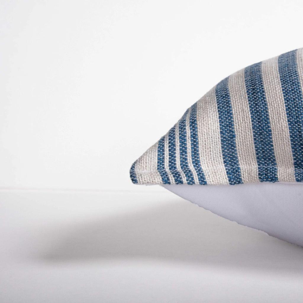 Jillian Striped Outdoor Throw Pillows-Outdoor Pillows-LOOMLAN-LOOMLAN