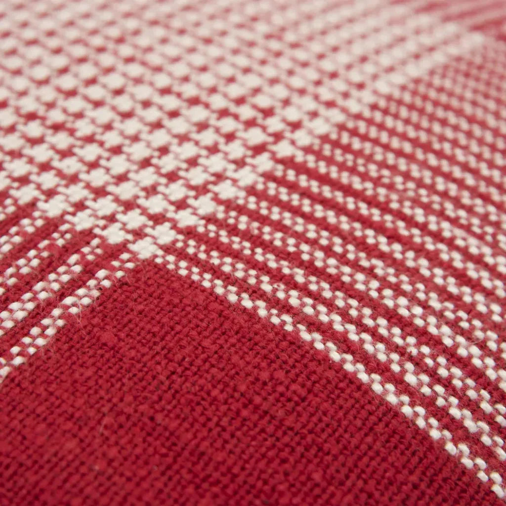 Jumbo Plaid Throw Pillow For Couch - LOOMLAN - LOOMLAN - Throw Pillows