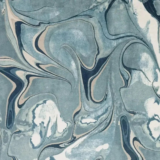 Juno River Abstract Mist Large Throw Pillow Insert - LOOMLAN - D.V. Kap - Throw Pillows