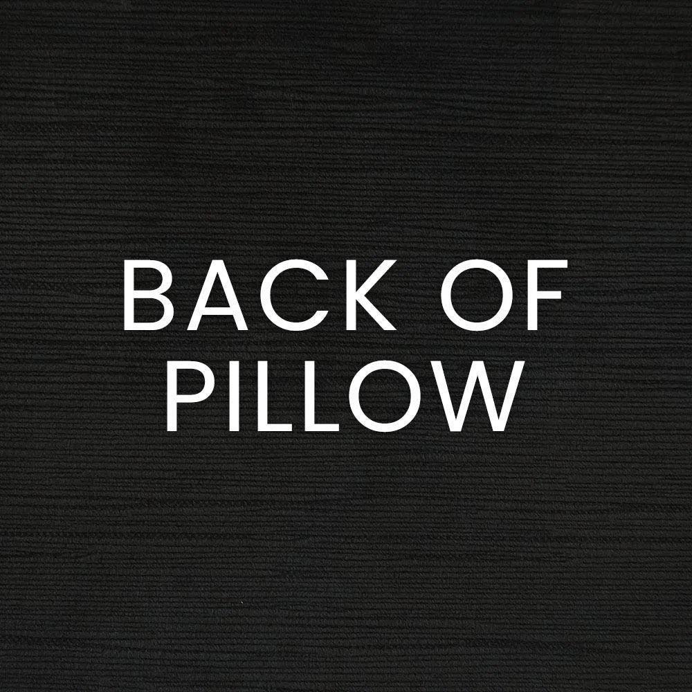 Kalani Onyx Black Throw Pillow With Insert - LOOMLAN - D.V. Kap - Throw Pillows