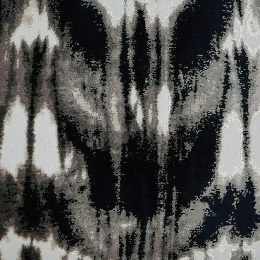 Kanoko Grey Global Black Grey Large Throw Pillow Insert - LOOMLAN - D.V. Kap - Throw Pillows