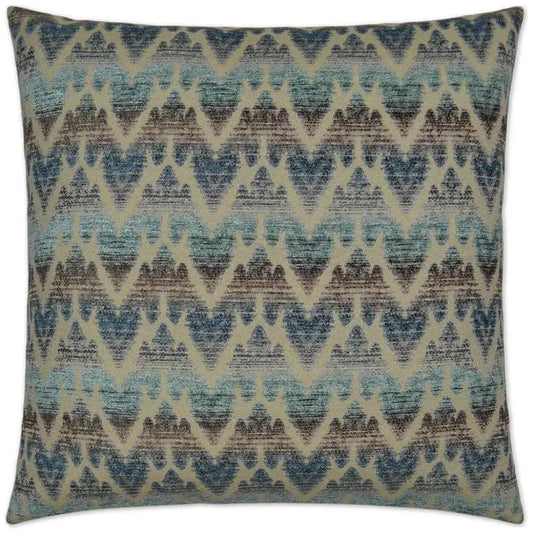 Kearney Blue Throw Pillow With Insert - LOOMLAN - D.V. Kap - Throw Pillows
