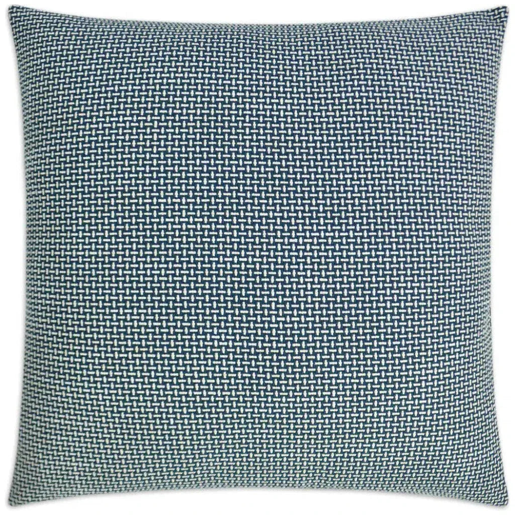 Keller Indigo Blue Throw Pillow With Insert - LOOMLAN - D.V. Kap - Throw Pillows