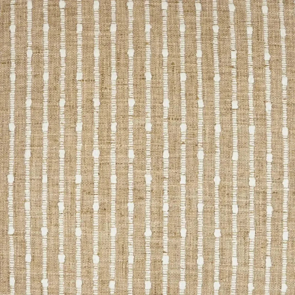 Kemp Harvest Stripes Tan Large Throw Pillow Insert - LOOMLAN - D.V. Kap - Throw Pillows