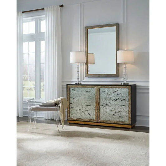 Kensington Wood Framed Wall Mirror - Gray - LOOMLAN - Chelsea House - Wall Mirrors