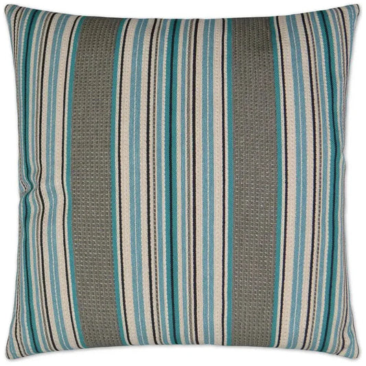 Kreiger Blue Throw Pillow With Insert - LOOMLAN - D.V. Kap - Throw Pillows