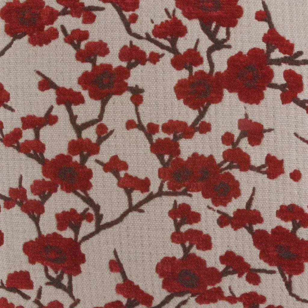 Kyoto Red Throw Pillow With Insert - LOOMLAN - D.V. Kap - Throw Pillows