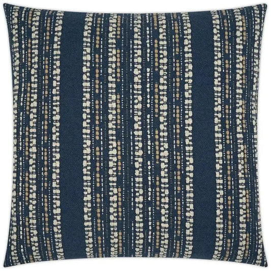 Kyra Navy Global Navy Large Throw Pillow Insert - LOOMLAN - D.V. Kap - Throw Pillows